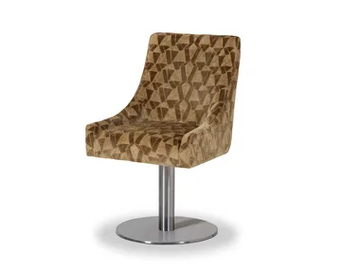 VOILIER - Swivel upholstered velvet chair by Stylish Club - view 2